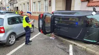 Według wstępnych informacji kierujący jechał pod prąd