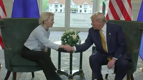 Ursula von der Leyen i Donald Trump