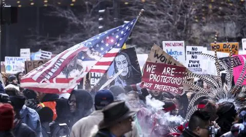 Protesty przeciwko budowie rurociągu Dakota Access