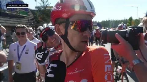 Majka zaskoczył Kwiatkowskiego. Cięta riposta mistrza