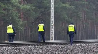 Służby na miejscu zdarzenia w Puławach