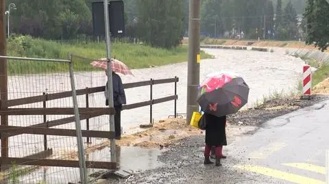 Sytuacja "dynamiczna". Relacja Pawła Popkowskiego z Głuchołazów