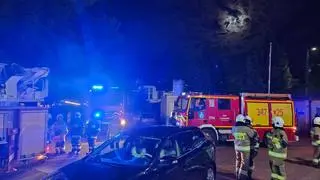 Na miejscu było 30 strażaków 
