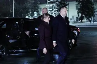 Wylot pary prezydenckiej do Czech