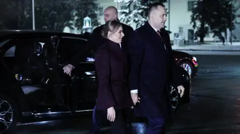 Wylot pary prezydenckiej do Czech