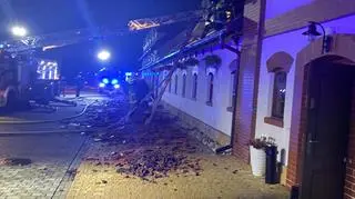 Fire of the wedding hall, Więckowice