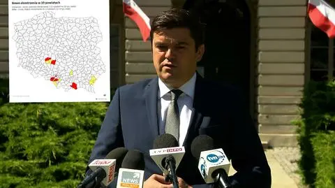 Rzecznik MZ: Możliwe są zmiany na liście czerwonych i żółtych powiatów. Do czwartku podamy informację