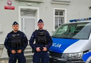 Strzegomscy policjanci uralowali trzylatka