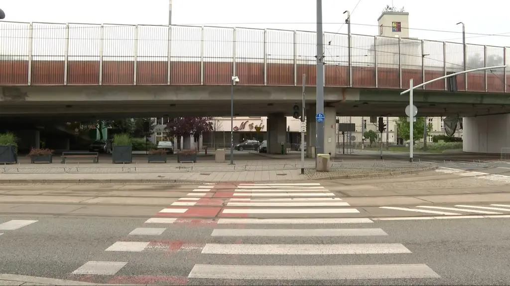 Estakada w centrum Chorzowa