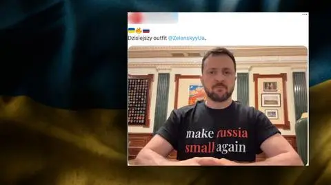 Zełenski z hasłem o "małej Rosji". Wyjaśniamy 