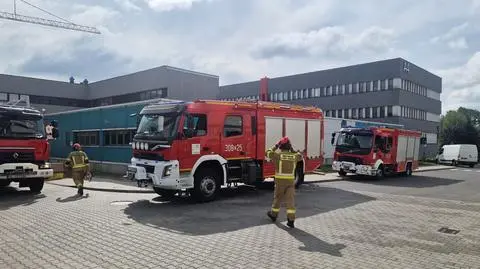 Pożar w szpitalu