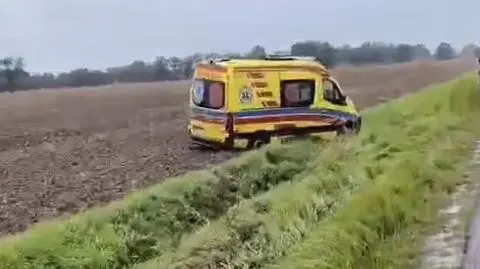 Wypadek karetki pogotowia