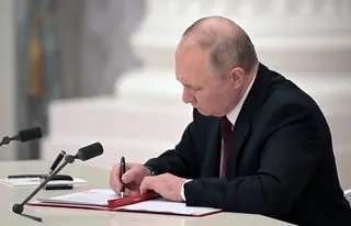Prezydent Rosji Władimir Putin