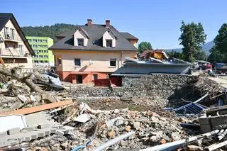 Stronie Śląskie. Miasto po powodzi (20.09.2024 r.)