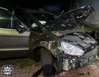 Pijany 16-latek rozbił samochód rodziców