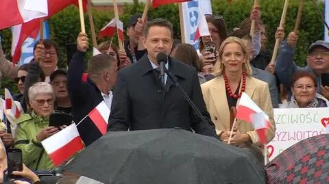 Trzaskowski w Kępnie 