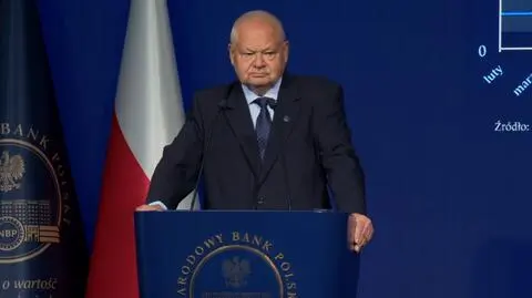Adam Glapiński na konferencji 