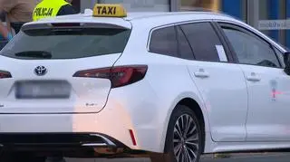 Atak na taksówkarza w Krakowie