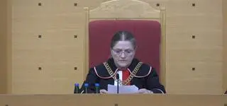 Krystyna Pawłowicz w Trybunale Konstytucyjnym