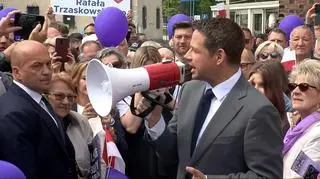 Trzaskowski w Brzegu