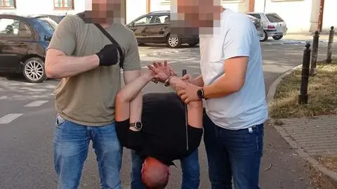Zatrzymali go gdy wsiadał do taksówki 