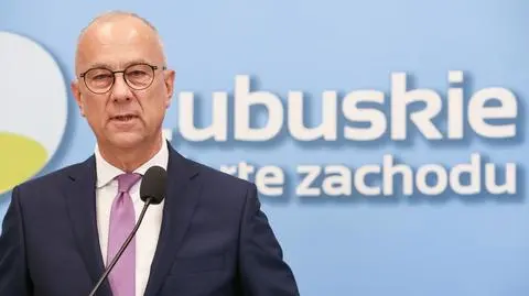 Marszałek województwa lubuskiego Marcin Jabłoński