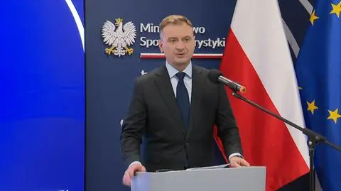 Nowelizacja ustawy o sporcie. Oglądaj na żywo konferencję Sławomira Nitrasa