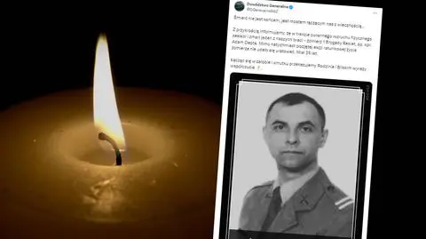 35-letni żołnierz zmarł w trakcie ćwiczeń