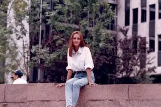 Agnieszka Kotlarska w Nowym Jorku