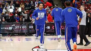 Knicks na tarczy. Sochan tylko się przyglądał 