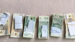 Podczas akcji znaleziono też gotówkę