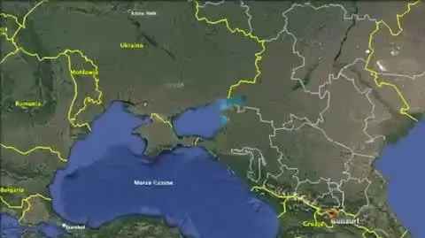 gruzja mapa 