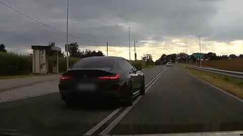 Kierowcy urządzili sobie wyścigi na drodze wojewódzkiej