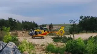 Nie żyje przysypany urobkiem pracownik kopalni wapienia w Rogaszynie    