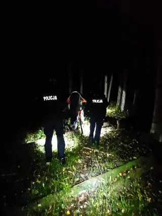 Był wychłodzony i zmęczony