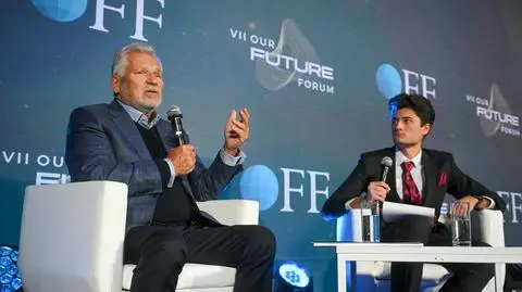 Aleksander Kwaśniewski i Maksymilian Mirecki