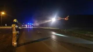 Na miejsce zadysponowany został śmigłowiec Lotniczego Pogotowia Ratunkowego