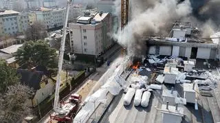 Pożar na Białołęce