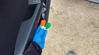Policjanci znaleźli przy mężczyznach m.in. ochraniacze na szczęki