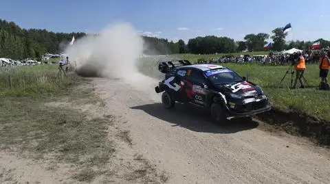 Nowy lider Rajdu Polski. Kajetanowicz już nie jedzie