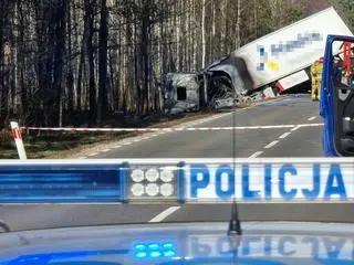 Czołowe zderzenie w okolicy Mińska 