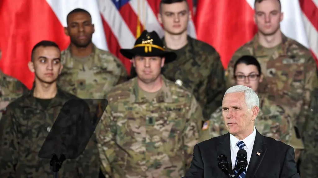 Pence: Stany Zjednoczone stoją ramię w ramię z Polską