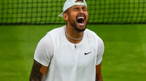 Kyrgios kandydatem do triumfu w Wimbledonie. "Tylko wielki rywal może go pokonać"