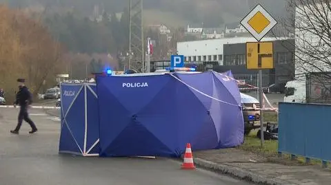 Agresywny mężczyzna został zastrzelony przez policjantów