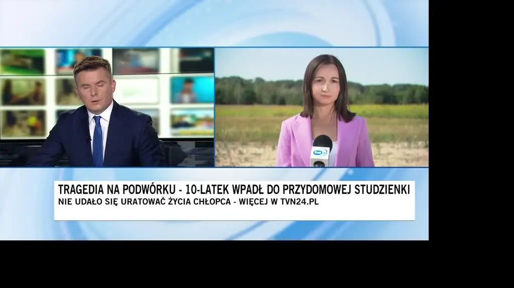 10-latek wpadł do studzienki