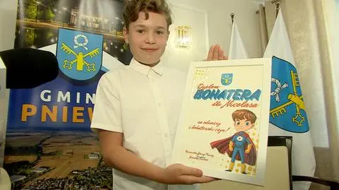 Nicolas musiał wyciągnął z wody tonącego 5-latka
