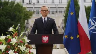 "Pozostaję w służbie, choć w innej roli". Ostatnie orędzie Dudy