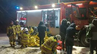 Trzy osoby trzeba było zabrać do szpitala 