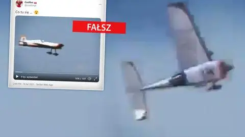 Samolot stracił jedno skrzydło, ale pilot wylądował? "Nie istnieją takie prawa fizyki"