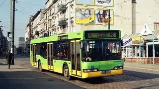 Neoplan na nieistniejącej linii pospiesznej A